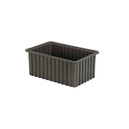 Lewisbins LEWISBins Divider Box  DC2070 16-1/2" x 10-7/8" x 7", Gray DC2070  Grey